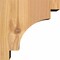Ekena Millwork Mediterranean Smooth Corbel, Western Red Cedar, 3 1/2"W x 6"D x 6"H COR04X06X06MED00SWR - alternate 3